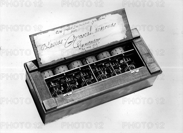 Blaise Pascal's calculating machine