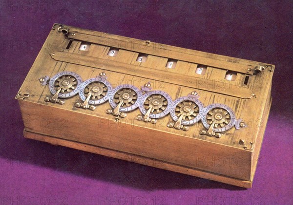 Blaise Pascal's calculating machine