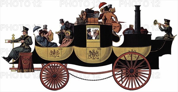 Steam stagecoach