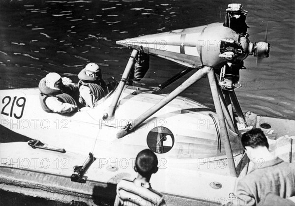 Hydroplanes : Race in Venice (Italy) in 1939