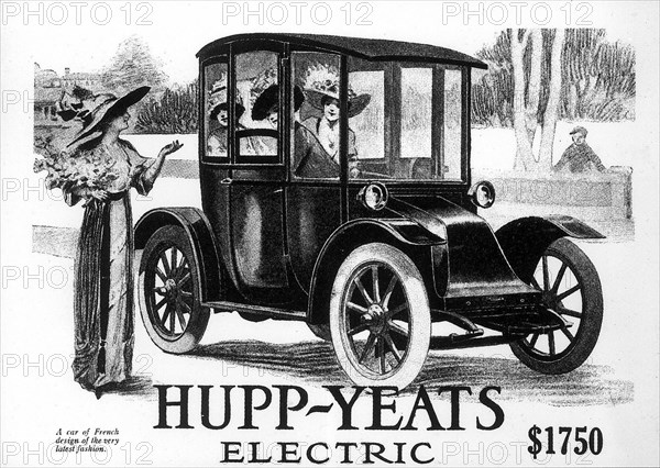 Premières voitures électriques