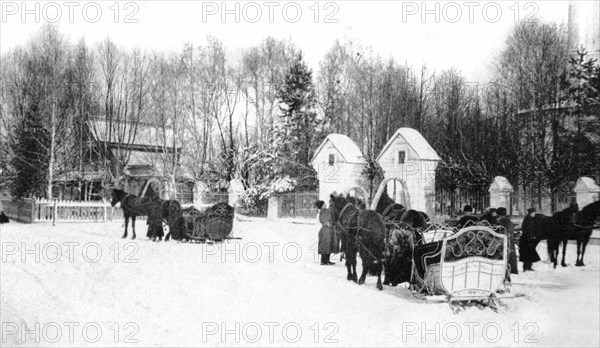 Street scene in Moscow