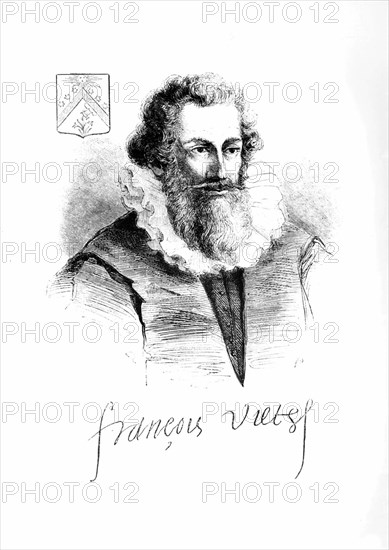 Portrait of French mathematician François Viète