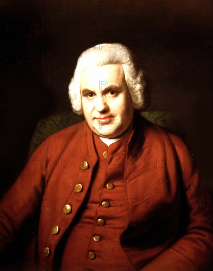 Portrait of British clock and watch maker Thomas Mudge