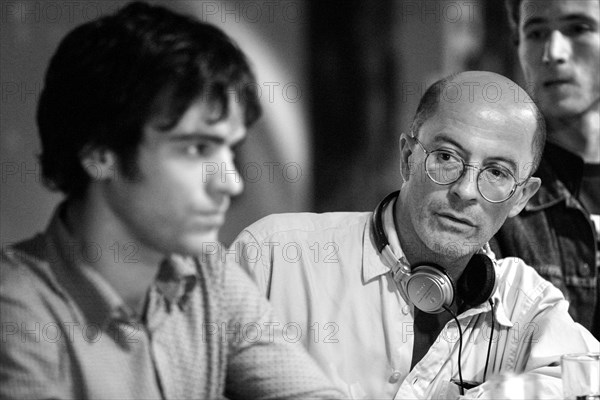 Romain Duris and Jacques Audiard