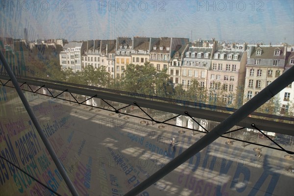 View over Paris from the Centre Georges Pompidou