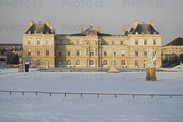 Paris, Jardin du Luxembourg et Palais du Sénat