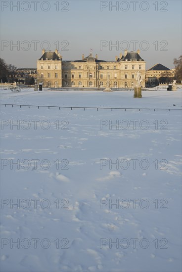 Paris, Jardin du Luxembourg et Palais du Sénat