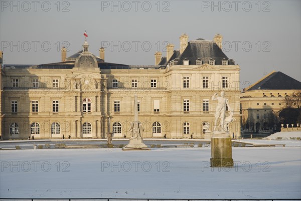 Paris, Jardin du Luxembourg et Palais du Sénat