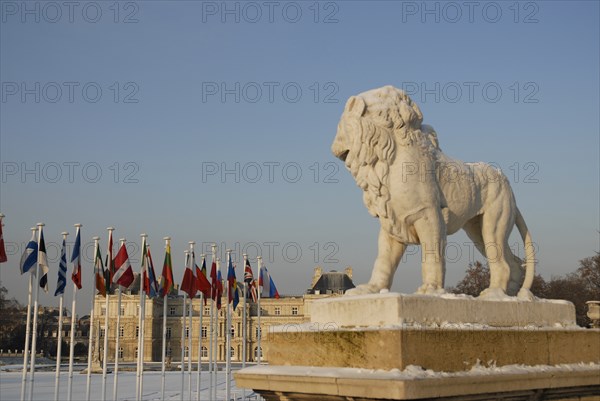 Paris, Jardin du Luxembourg et Palais du Sénat