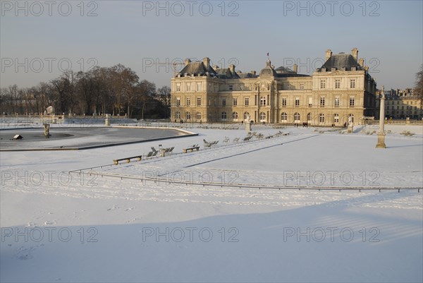 Paris, Jardin du Luxembourg et Palais du Sénat