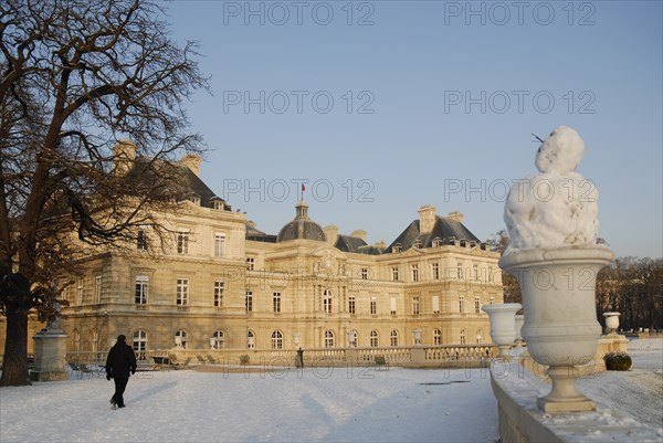 Paris, Jardin du Luxembourg et Palais du Sénat