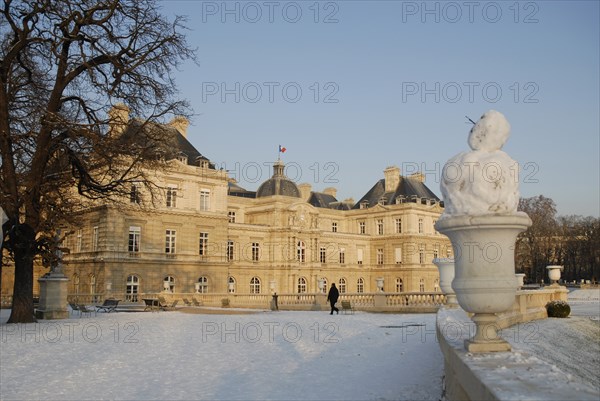 Paris, Jardin du Luxembourg et Palais du Sénat