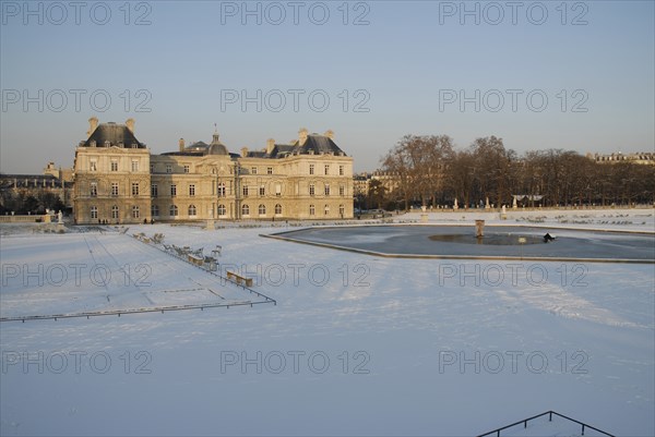 Paris, Jardin du Luxembourg et Palais du Sénat