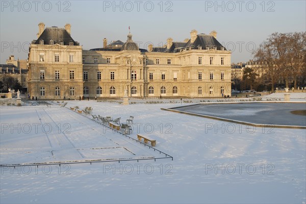 Paris, Jardin du Luxembourg et Palais du Sénat