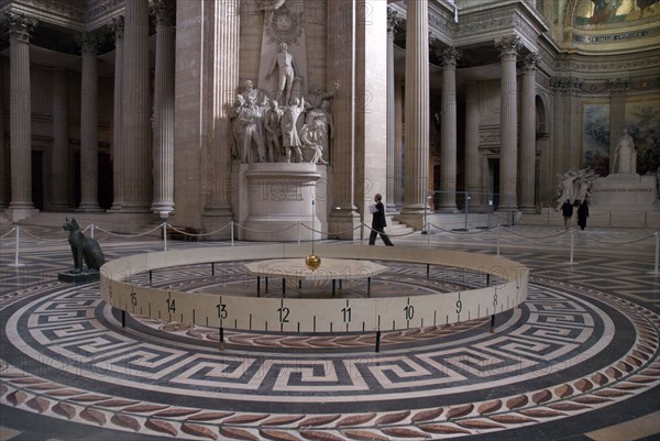 2008, Paris, Panthéon pendule de Foucault