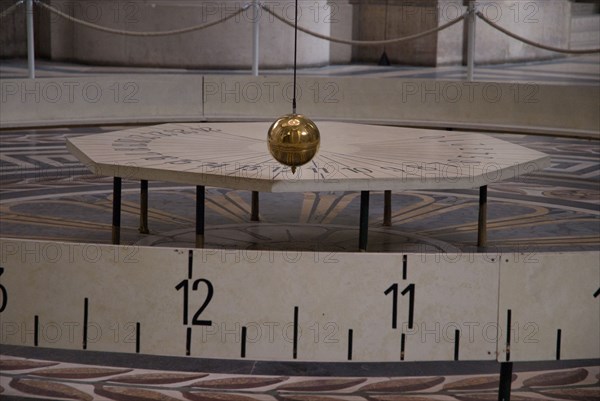 2008, Paris, Panthéon pendule de Foucault