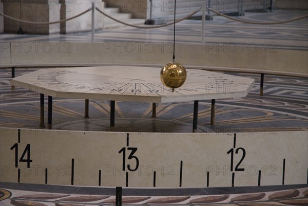 2008, Paris, Panthéon pendule de Foucault