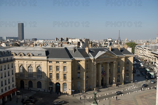 2008, mairie 5eme, tour Eiffel, tour Montparnasse, Paris