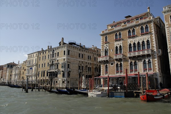 2009, façades, grand canal, Venise