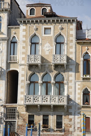 2009, façade, grand canal, Venise