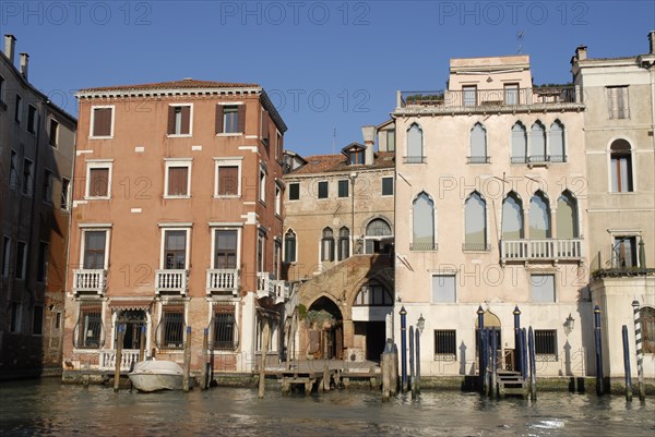 2009, façades, grand canal, Venise