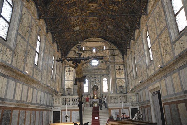 2009, intérieur église Santa Maria dei Miracoli, Venise