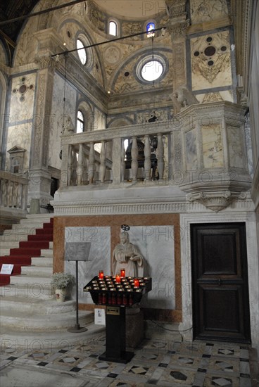 2009, intérieur église Santa Maria dei Miracoli, Venise