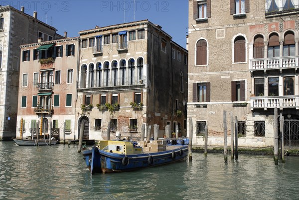 2009, façades, grand canal, Venise
