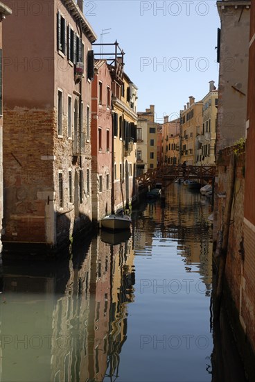2009, canal, reflets dans l'eau, Venise