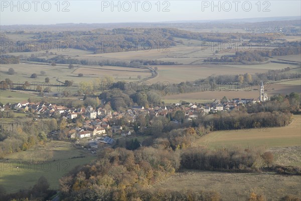 Bourgogne, octobre 2009, paysage automne