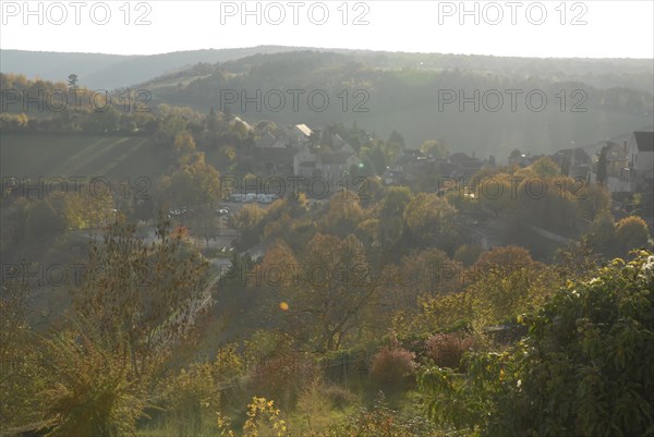 Bourgogne, octobre 2009, paysage automne
