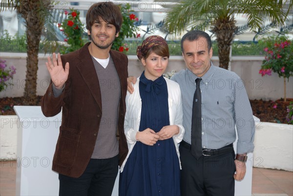 Festival de Cannes 2009 : Ashkan Koshanejad, 

Negar Shaghaghi

, Bahman Ghobadi