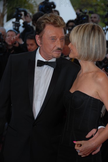2009 Cannes Film Festival: Johnny et Laeticia Hallyday