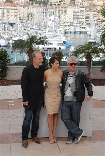 2009 Cannes Film Festival: Lluis Homar, Penelope Cruz, Pedro Almodovar
