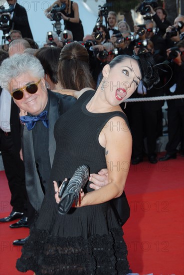 2009 Cannes Film Festival: Rossy de Palma et Pedro Almodovar