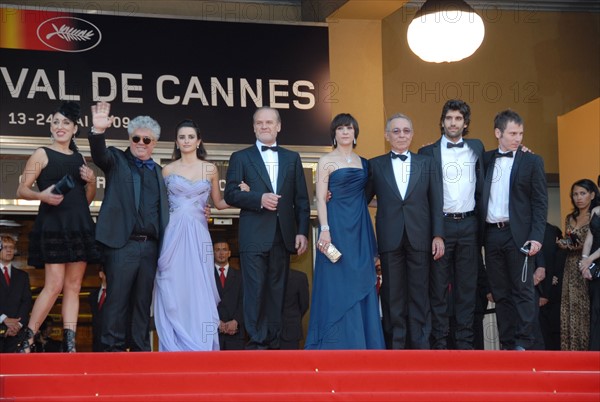 2009 Cannes Film Festival: Equipe du film "Los Abrazos Rotos"