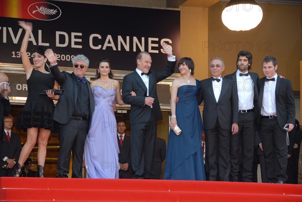 2009 Cannes Film Festival: Equipe du film "Los Abrazos Rotos"