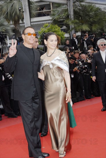 Jean-Claude Van Damme et sa femme