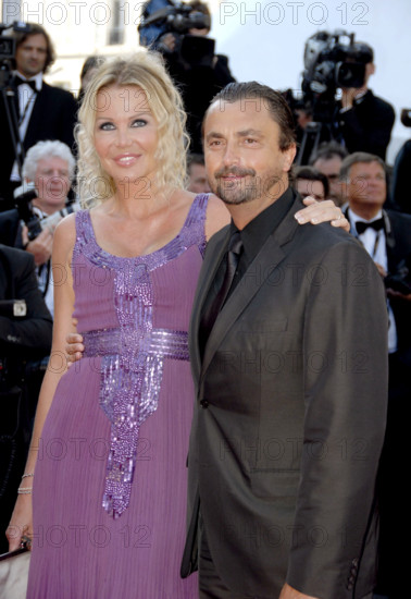 Henri Leconte et sa femme Florentine