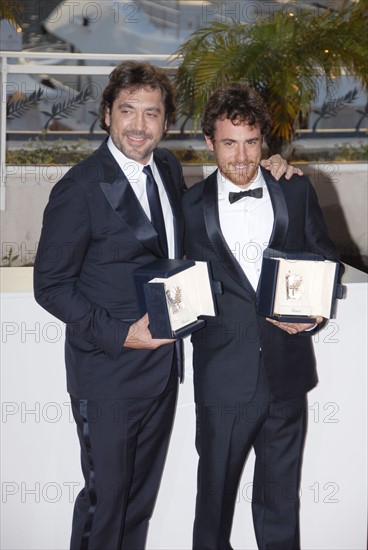 Javier Bardem et Elio Germano