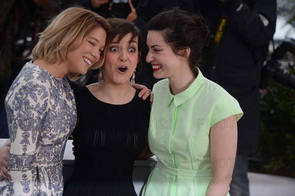 Léa Seydoux, Camille Lellouche et Rebecca Zlotowski, Festival de Cannes 2013