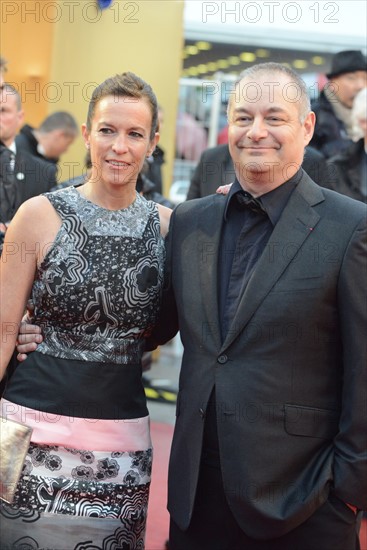 Jean-Pierre Jeunet et son épouse, Festival de Cannes 2013