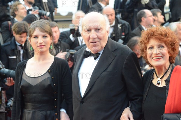 Michel Piccoli et Andrea Ferréol, Festival de Cannes 2013