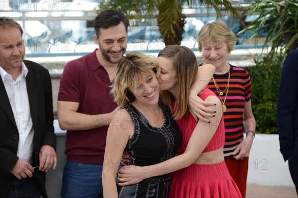 Equipe du film "Un Château en Italie", Festival de Cannes 2013