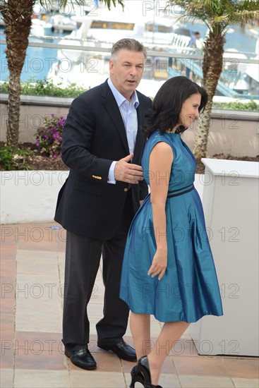 Alec Baldwin et sa femme, Festival de Cannes 2013