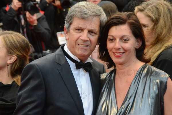 Patrick Chêne et son épouse, Festival de Cannes 2013
