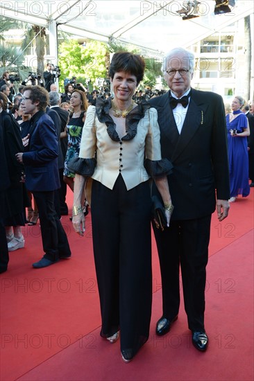 Valérie-Anne Giscard d'Estaing et Bernard Fixot, Festival de Cannes 2013