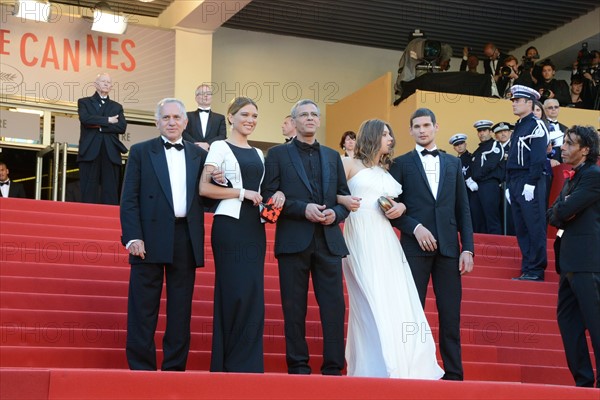 Equipe du film "La Vie d'Adèle", Festival de Cannes 2013