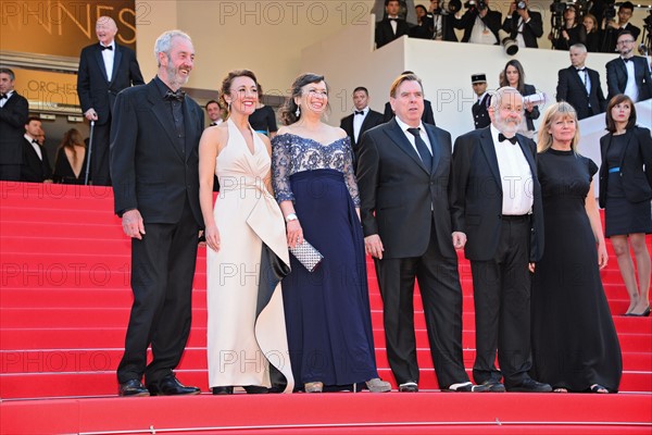 Equipe du film "Mr Turner", Festival de Cannes 2014